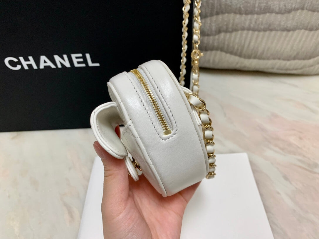 Chanel CC Love Heart Bag