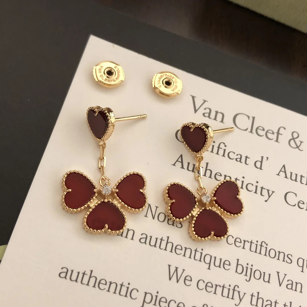 Van Cleef & Arpels Sweet Series Earrings & Necklace