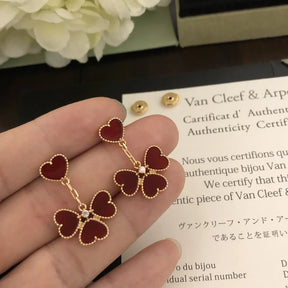 Van Cleef & Arpels Sweet Series Earrings & Necklace