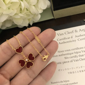 Van Cleef & Arpels Sweet Series Earrings & Necklace