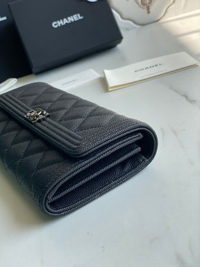 Chanel New Leboy Long Wallet