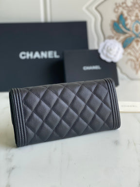 Chanel New Leboy Long Wallet