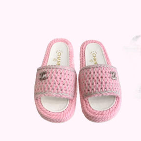 Chanel 2022ss Woven Slippers