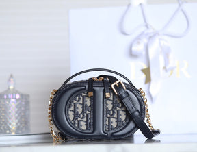 Dior CD Signature Elliptical Camera Bag