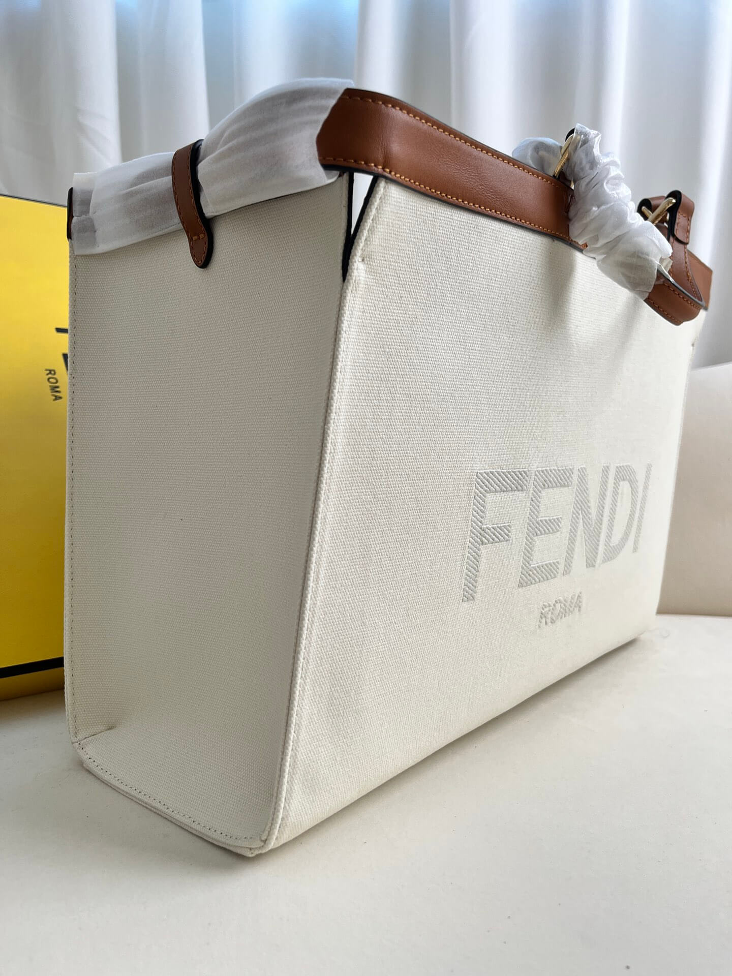 Fendi X-Tote Bag In Canvas Bag