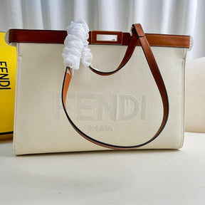 Fendi X-Tote Bag In Canvas Bag