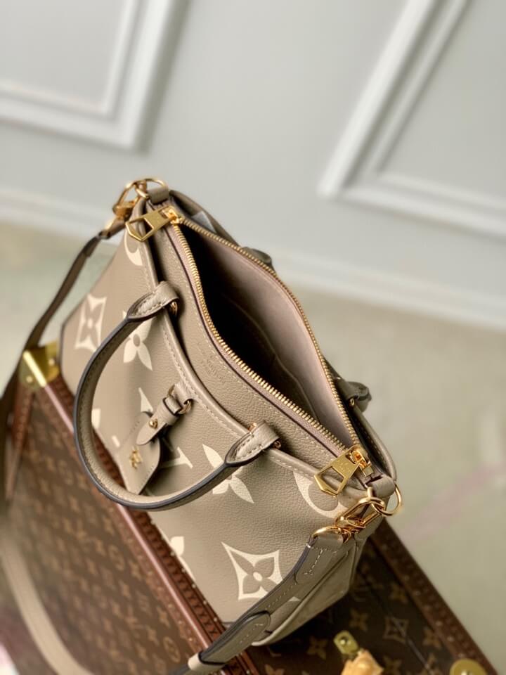 LV Trianon Bag In Monogram Empreinte Leather