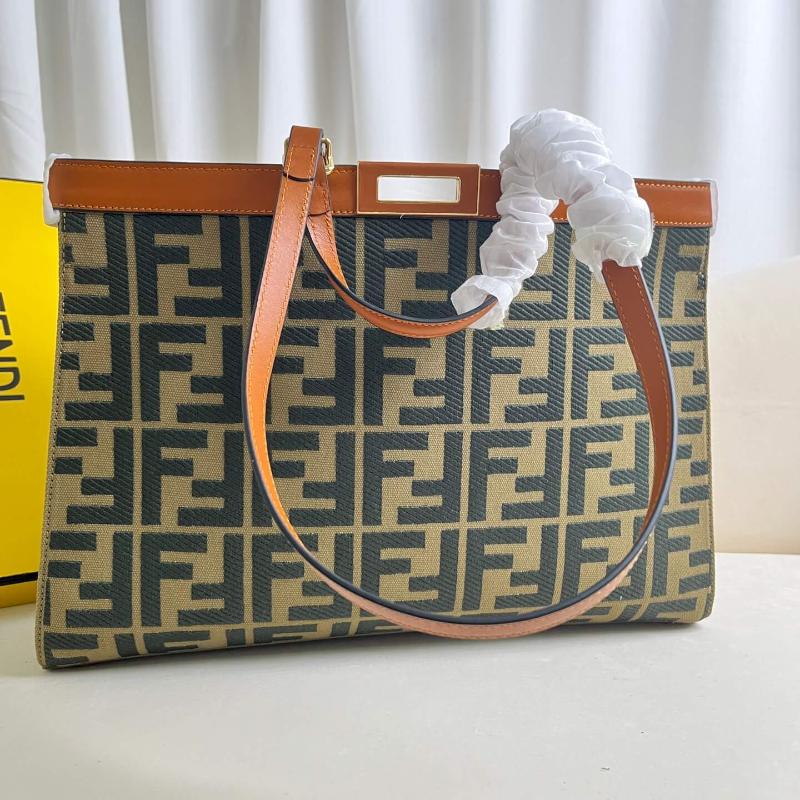 Fendi X-tote Bag In Canvas Bag