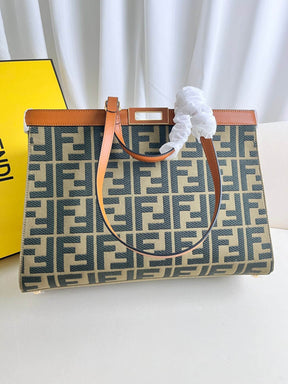 Fendi X-tote Bag In Canvas Bag