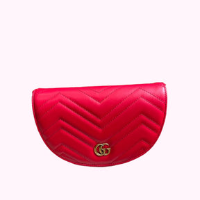 Gucci Mini GG Marmont Leather Shoulder Bag