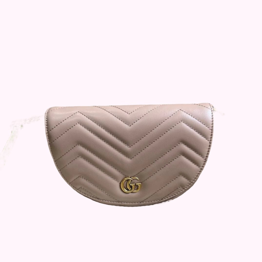 Gucci Mini GG Marmont Leather Shoulder Bag