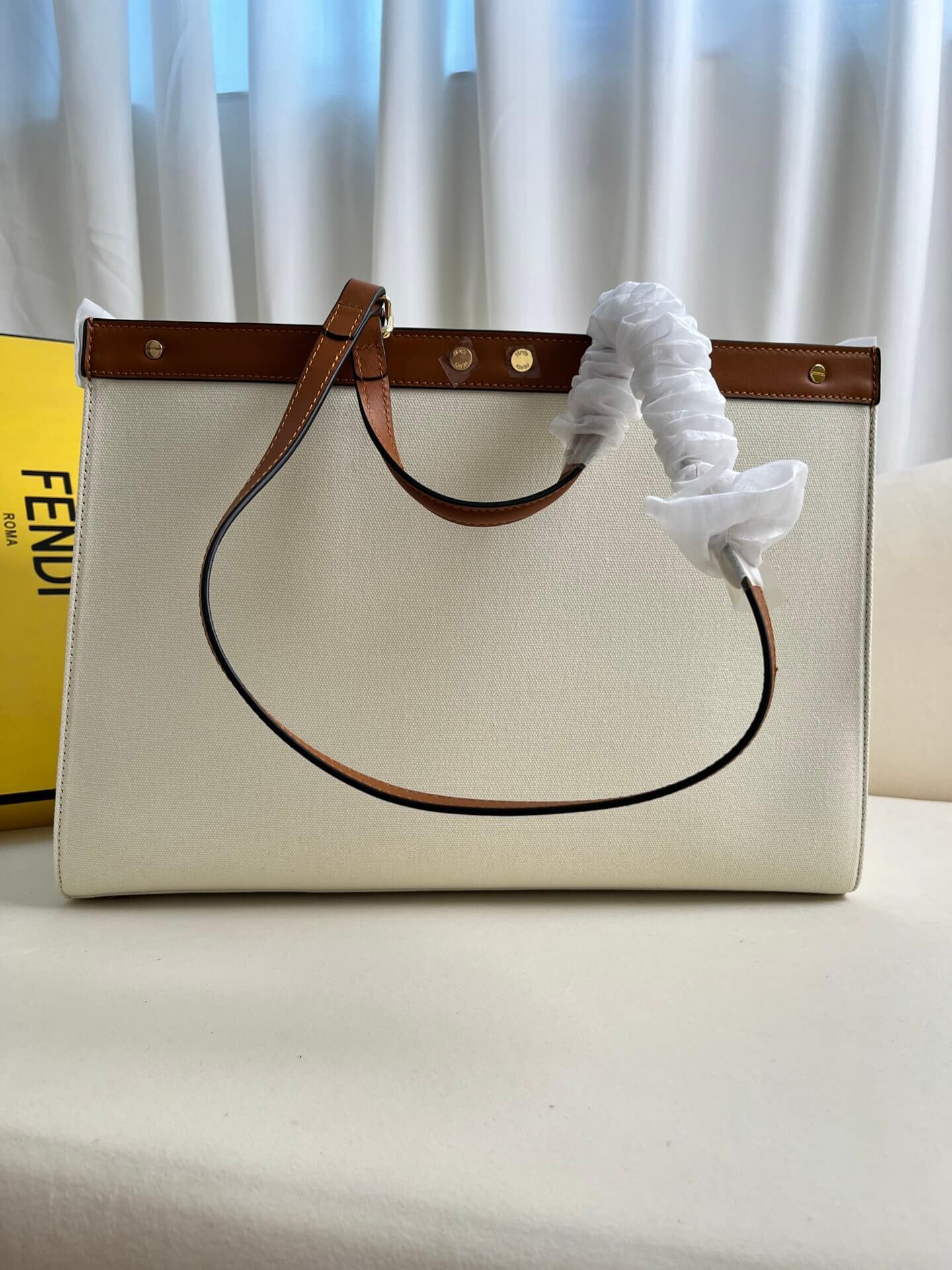 Fendi X-Tote Bag In Canvas Bag