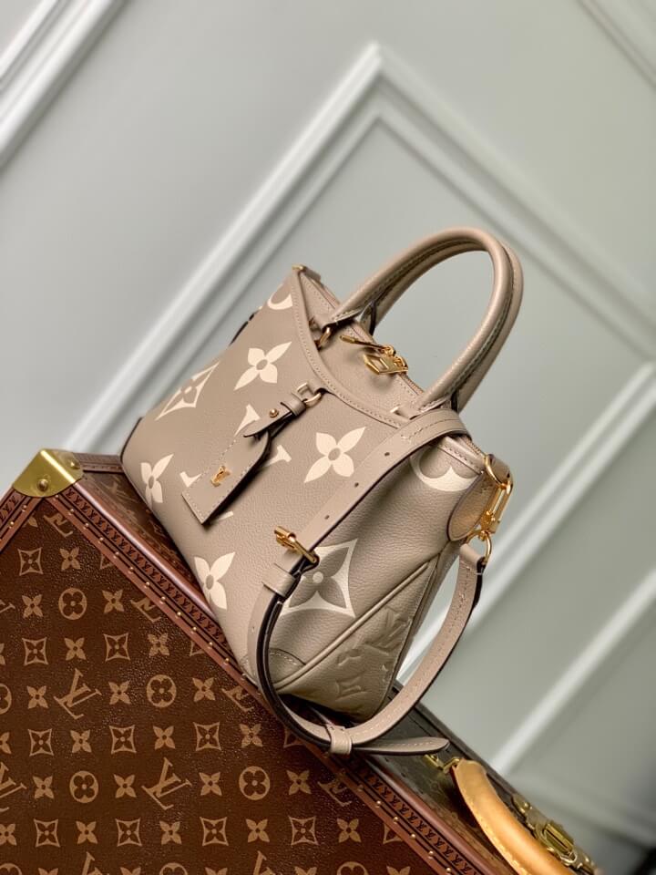 LV Trianon Bag In Monogram Empreinte Leather