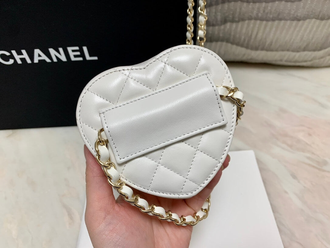 Chanel CC Love Heart Bag