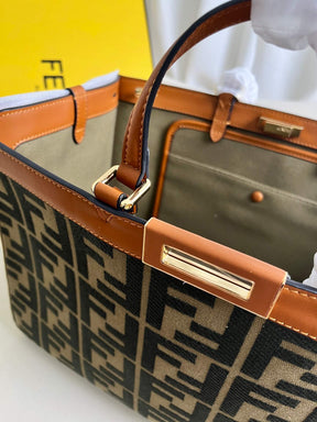 Fendi X-tote Bag In Canvas Bag